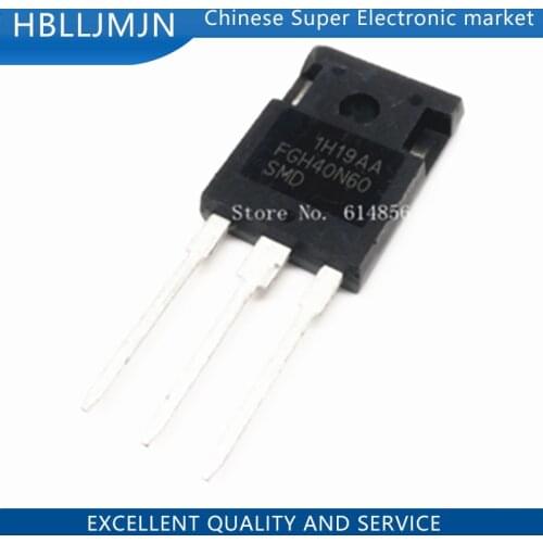 10PCS FGH40N60SMD 40N60SMD 40N60 GH40N60 TO-247 IC