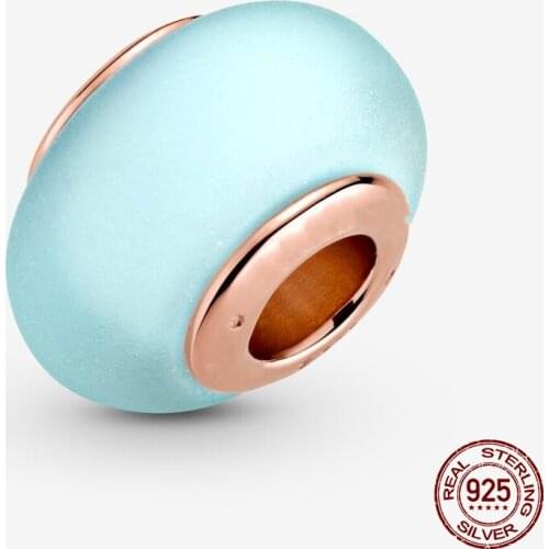 100% 925 Sterling Silver New Charming Candy Zircon Round Charm Beads Suitable For Original Bracelet&Bracelet Ladies Jewelry Gift