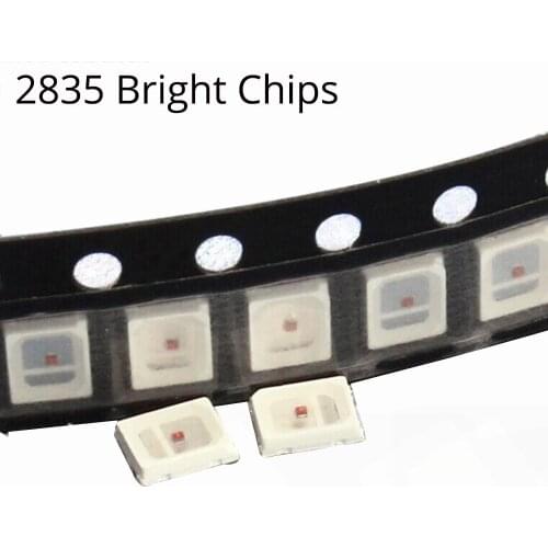 1000pcs 0.2W SMD 2835 LED Lamp Bead 20-25lm White Red Blue Green SMD LED Beads LED Chip DC1.8-3.6V Emitting Diodes LED Light