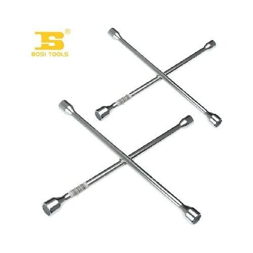 16" Cross Wrench 17mm 19mm 21mm 23mm Hex Socket Wrench Car Repair Tool