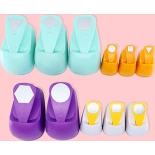 Free Ship Geometry Hole Punch Craft Scrapbook Paper Puncher Graph Shaped Punches DIY Scrapbooking EVA foam Paper Cutter