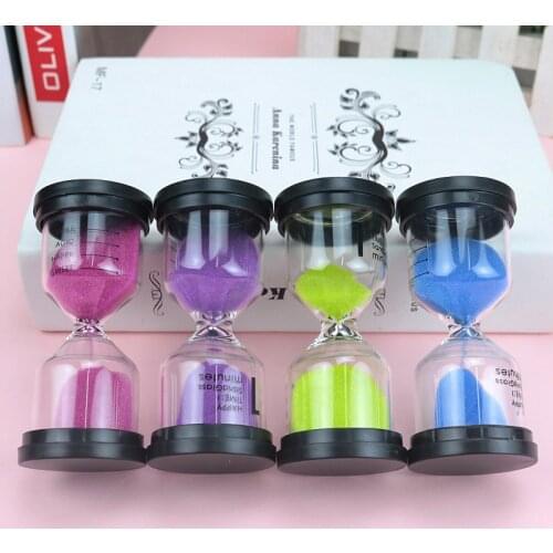 Colorful Sand Clock Watch 1/3/5/10/15/30 Minutes Hourglass Sandglass Sand Clock Timers Home Decoration Accessories
