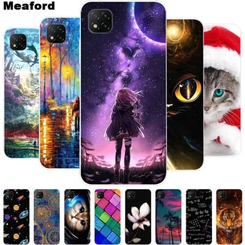 For Xiaomi Poco C3 Case Cover Bumper On For Xiaomi Poco C3 C 3 TPU Soft Silicone Case Poco C3 Back Cover PocoC3 2021 Capa Shell