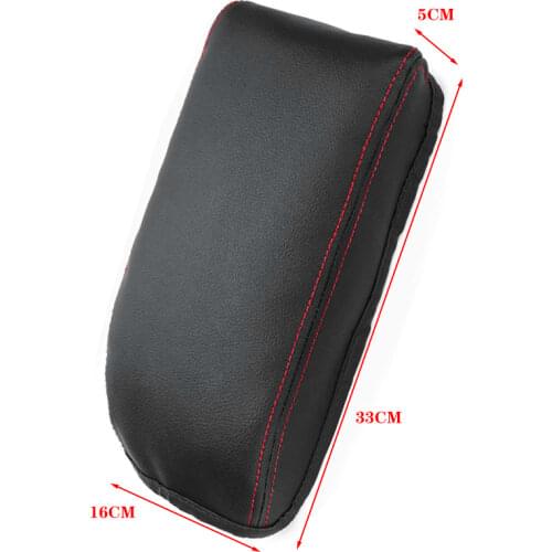 1PCS Car Center Armrest Arm Rest Box Case Cover Cushion Pad PU Leather For Skoda Octavia A7 2015 2016 2017 2018