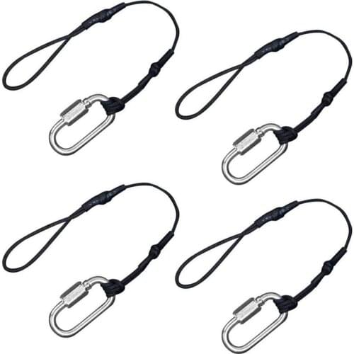 Quality 4 Packs Camera Tether Safety Strap,Camera Strap for DSLR Camera and Mirrorless Professional Cameras
