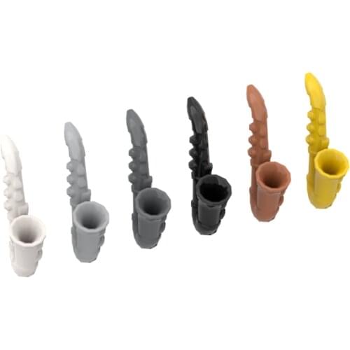 BuildMOC 13808 saxophone For Building Blocks Parts DIY Construction Creative gift Toys