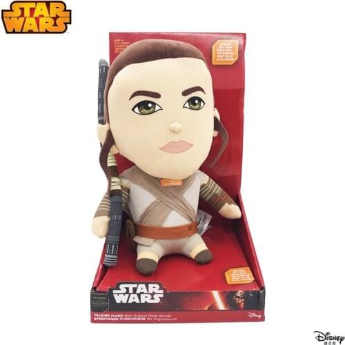 Hasbro Rey Skywalker Voice Utterance Star Wars Force Awakens Decoration Figurine Anime Doll Action Figure Model Toy Collection