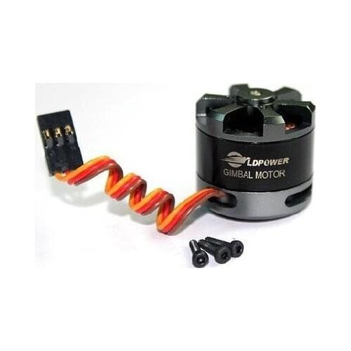 LD-POWER 2208 39g 3mm shaft Gimbal Brushless Motor 80KV for 100-200g GoPro frame