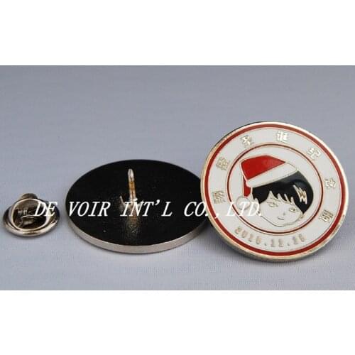 Metal medal,Custom dye black shaped metal soft enamel lapel pin ,Promotional metal lapel pin, custom magnetic lapel pin