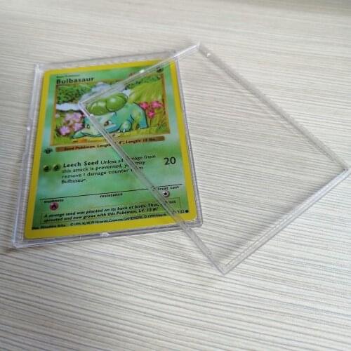 Mini Shell Ultra Pro Cards Bricks Football Basketball Yugioh Holder Trading 15pcs cover 35pt