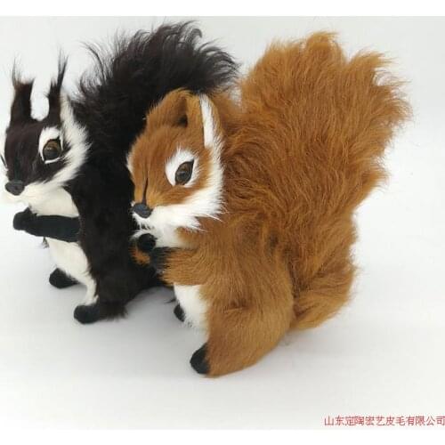 Simulation cute standing fox 19x19cm model polyethylene&furs fox model home decoration props ,model gift d536