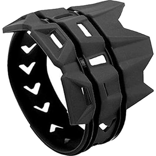 Motorcycle Exhaust Muffler Pipe Shield Protector Guard Cover for Motorbike Accessories, Black