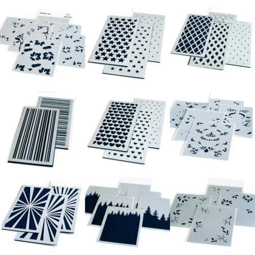 New Arrival Love Stencils For Card Making Diy Layering Flowers Christmas Stencils background Wall Painting Stars Scrapbook Hot