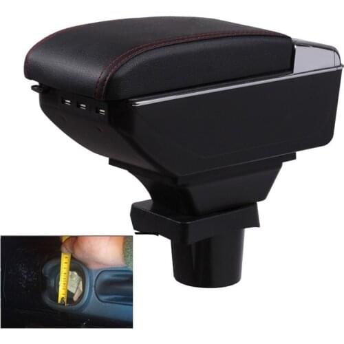 For Ravon Nexia R3 armrest box USB Charging heighten Double layer central content holder ashtray accessories