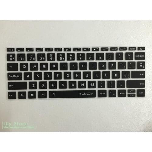 Silicone Keyboard Cover Skin Protector 13 inch For Xiaomi Mi Laptop Notebook Air 13.3 Spanish Language