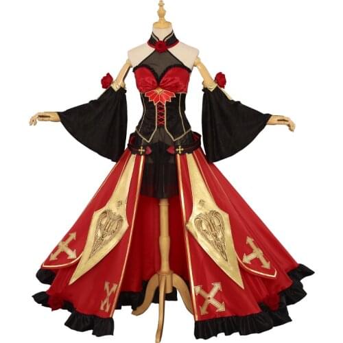 Anime DATE A LIVE Tokisaki Kurumi Gorgeous Lolita Dress Cosplay Costume Halloween Suit For Women Outfit New 2020