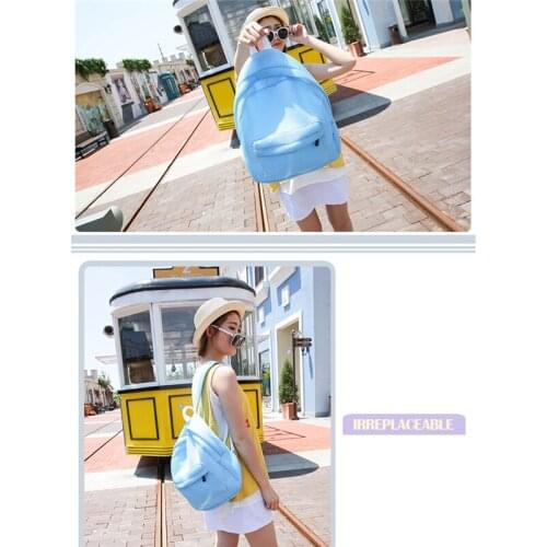 Women Backpack 2021 Creative Fashion Summer Hollow Mesh Backpack Wide Shoulder Strap Large Capacity School Backpack