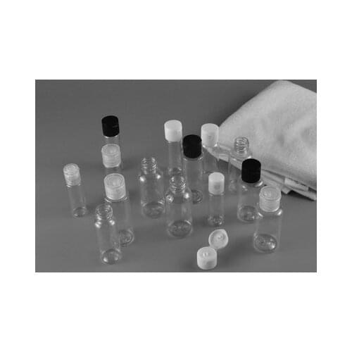 20pcs/lot 10ml 15ml 20ml 30ml 50ml 60ml 100ml Plastic shampoo bottles Plastic Bottles for Travel Container for Cosmetics Lotion
