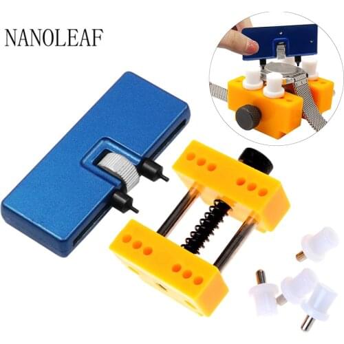 Watch Back Remover and Repair Holder Battery Replacement Tool Kit Adjustable Location Case Opener Closer