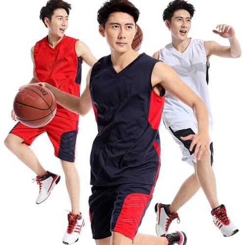 18Colors XS~8XL Basketball Set Men Women Jersey & Shorts Boy Sportswear Training Uniforms Basketball Male Shirts Suit Custom