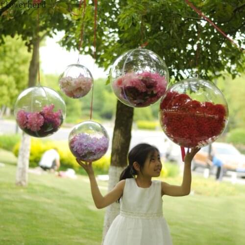 Large-size High-transparent Christmas Ball Plastic Hollow Ball Large Window Festival Venue Decoration Mall Hanging Ball