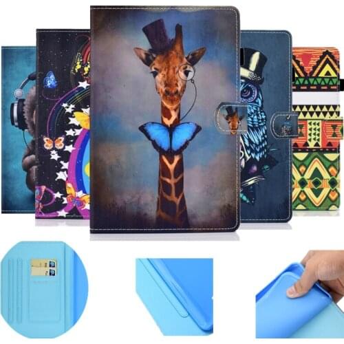 Cover for huawei T3 7.0 WIFI case Tablet cover for Huawei MediaPad T3 7.0 BG2-W09 Cover case Luxury Animal Printed Wallet cases