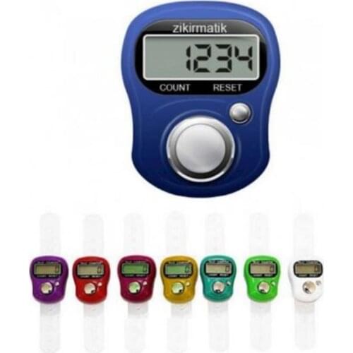 NESLİSH digital zikirmatik tasbeeh free shipping 5 X Mini Digital Electronic Muslim Finger Ring Tally Counter Tasbeeh Tasbih Go