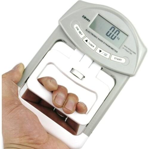 Digital Hand Dynamometer Grip Strength Measurement Meter Auto Capturing Hand Grip Power Rally Meter Grip Meter 200 Lbs / 90 Kgs