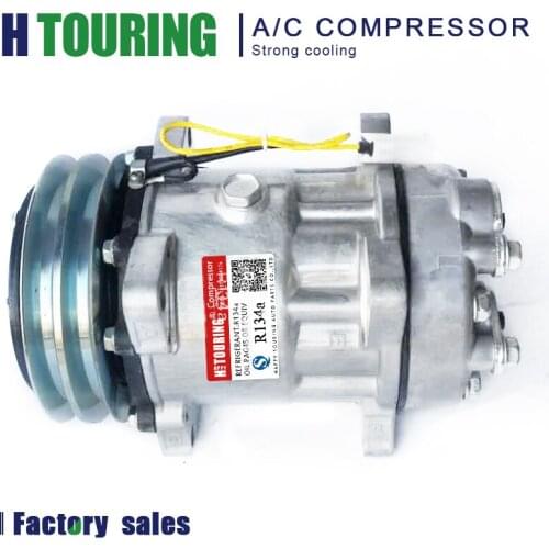 For Volvo Excavators Motor Graders & Compact Wheel AC Compressor SD7H15 SD709 14506862 14518640 11104419 11412632 8807496 8152