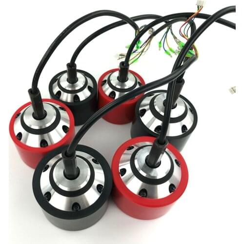 E-skateboard Hub Motor 70mm 83mm 90mm Black Red PU Cover for Single Drive or Dual Drive Electrical longboard
