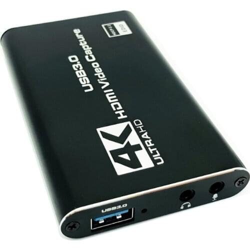 HDMI Video Game Capture Card Video USB3.0 HD 4K 60HZ 1080P 60Fps HDMI to USB Output Live Streaming For PC XBOX MAC Plug and Play