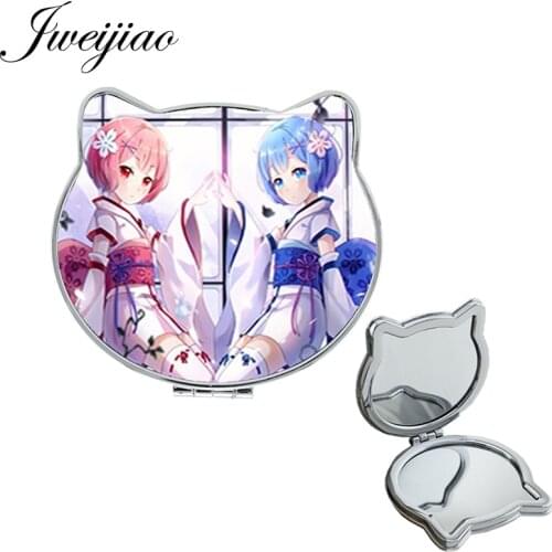 Youhaken classic nihon kawaii girls handheld Makeup mirrors Nippon Cartoon brand design pocket mirror vintage diy DM116