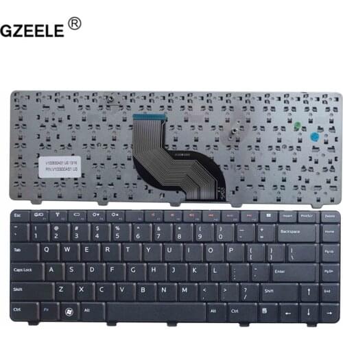 GZEELE US NEW Laptop Keyboard for DELL N4010 N3010 N4020 M4010R N4030 N5020 N5030 M5030 M4010 V100830AS1 Notebook English black