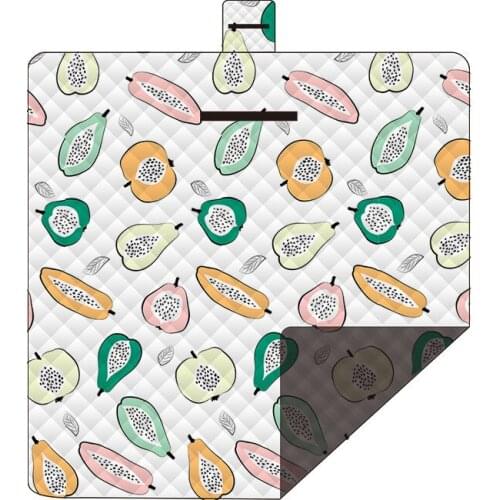 Machine Washable Picnic Mat Thickened Moisture-proof Waterproof Skin-Friendly Camping Mat Picnic Beach Mat Outdoor Mat Supplies