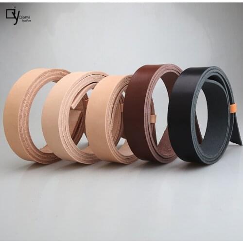 Tochigi Saddle leather belt top layer leather primary leather vegetable tanned leather imported from Japan