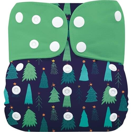 [Mumsbest] 1pc Absorbent Ecological Diaper Washable Reusable Diapers For Children Waterproof Fabrics Diaper Covers Baby Clothes