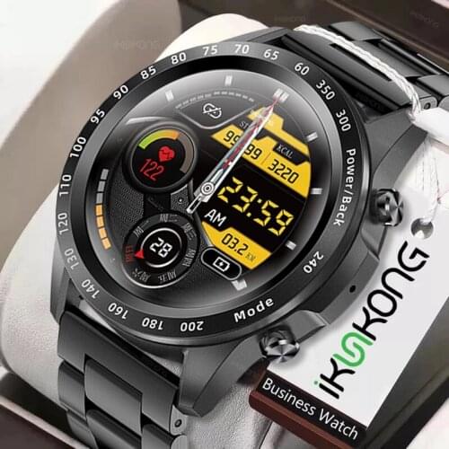 Men Smart Watch TWS Heart Rate Blood Pressure Body Temperature Sports Fitness Luxury Watch 2021 Bluetooth Call Smartwatch Music