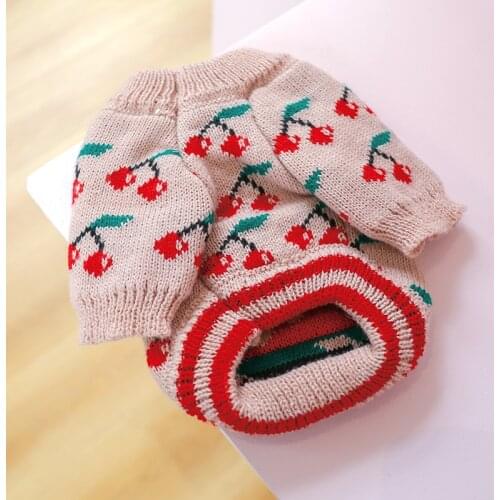 2022 New Dog Sweater Coat Winter Pet Clothes Garment Puppy Costumes Yorkies Bichon Poodle Pomeranian maltese Schnauzer Clothing