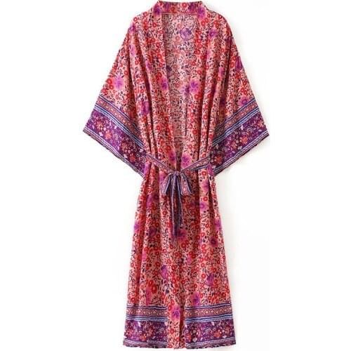 Cotton Casual Plus Size Women Batwing Sleeve Holiday Rayon Maxi Dress Woman Plus Size Long Cardigan