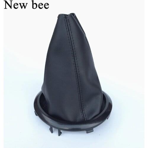 Newbee Car Styling Manual Gear Shift Knob Gaiter Boot Cover Case Collar For Suzuki Swift Mk2 2005 2006 2007 2008 2009 2010
