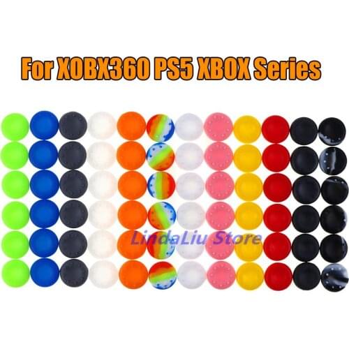 ChengChengDianWan Silicone Thumb Grip Cap Cover Joystick Grips Caps for PS4 1000pcs/lot