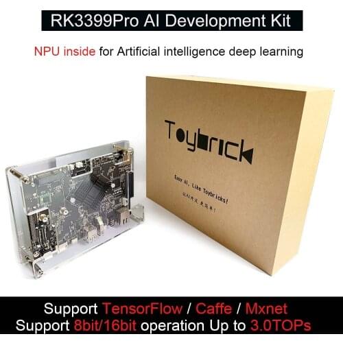 TB-RK3399Pro AI Development Kit Single Board Computer for AI Deep Learning Accelerate TensorFlow Android/linux