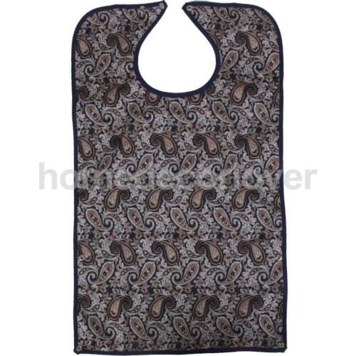Waterproof Adult Mealtime Bib Protector Disability Aid Apron Pattern