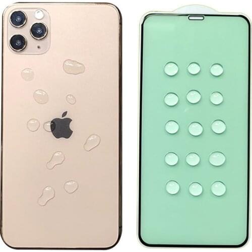 Green Ray Light Tempered Glass For iPhone 11 Pro X XR XS Max SE 2020 Full Protective Glass On For iPhone 6 6s 7 8 Plus SE2