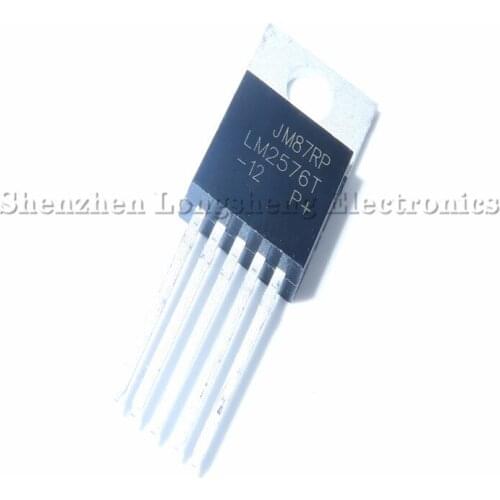 10PCS/LOT NEW LM2576T-12 TO-220-5 Voltage Regulator - DC DC Switching Regulator LM2576