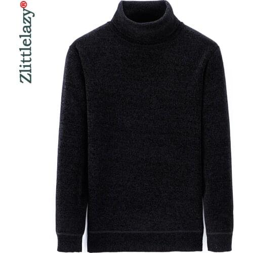 2020 casual knitted winter turtleneck sweater men pullover clothing fashion clothes knit winter warm mens sweaters pullovers 219
