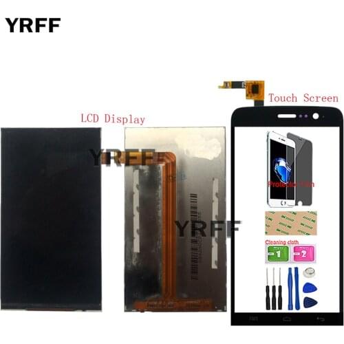 5.5'' Mobile Phone LCD Display Touch Screen For Explay Blaze LCD Display LCDs Touch Screen Digitizer Panel Tools Protector Film