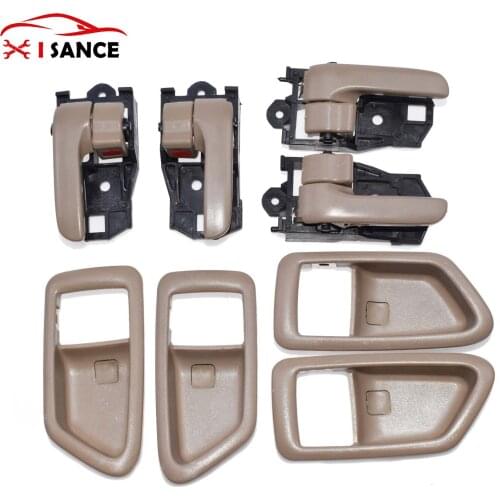 8 PCS Inside LEFT RIGHT Door Handle FOR 1997 1998 1999 2000 2001 Toyota Camry 69206-AA010 2.2L 2164CC l4 GAS DOHC