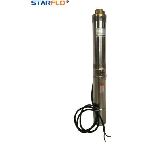 STARFLO SF4SC24-20 brushless water pump 40m head lift 18V-36V dc brushless submersible mini solar water pump for agriculture