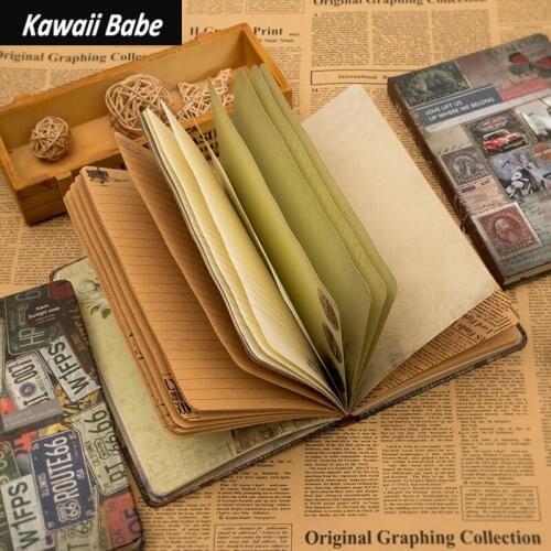 Journal Notebook Sketch Book School Office Stationery Cuaderno 96 Sheets Vintage Series Bullet Daily Planner Agenda